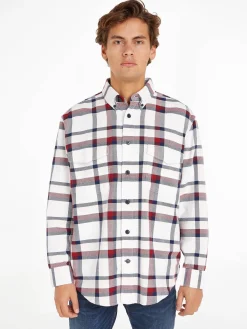 Herren Hemd GLOBAL STP TEXTURE CHK OVERSHIRT