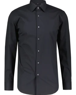 Herren Hemd H-HANK-KENT-C1-214 Slim Fit Langarm