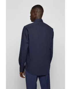 Herren Hemd H-JOE-KENT-C1-214 Regular Fit Langarm