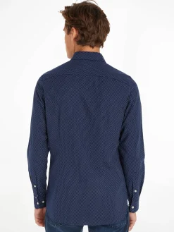 Herren Hemd Langarm Slim Fit