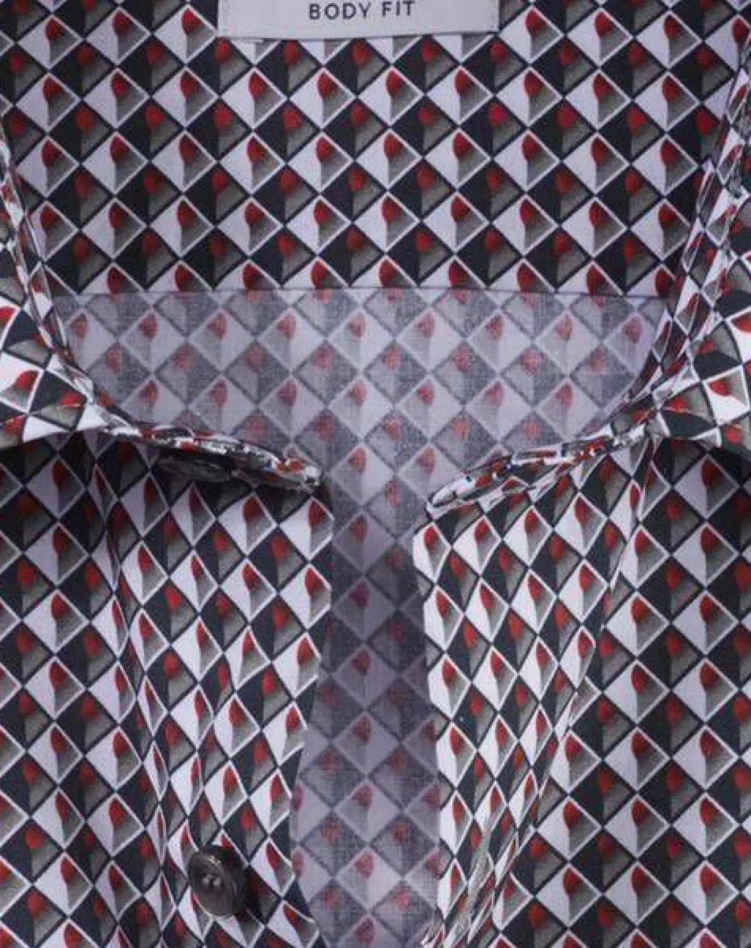 Herren Hemd Level 5 Body Fit Langarm