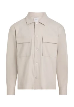 Herren Hemd LINEN LYOCELL STRETCH OVERSHIRT