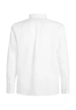 Herren Hemd mit Leinen LINEN BLEND SOLID RF SHIRT