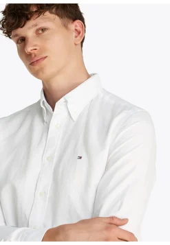 Herren Hemd mit Leinen LINEN BLEND SOLID RF SHIRT