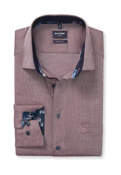 Herren Hemd Modern Fit Langarm