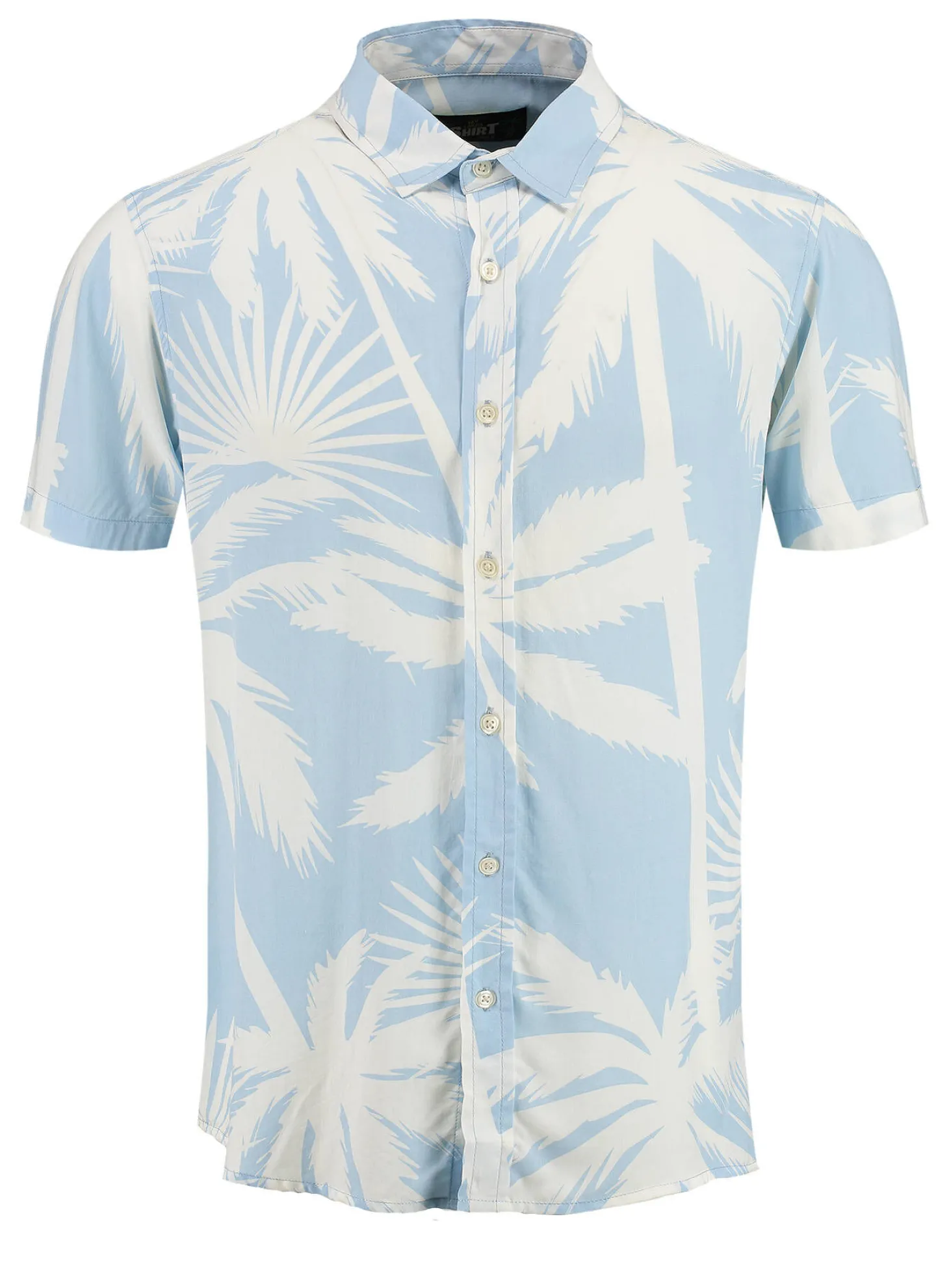 Herren Hemd MSH PALMS Regular Fit Kurzarm