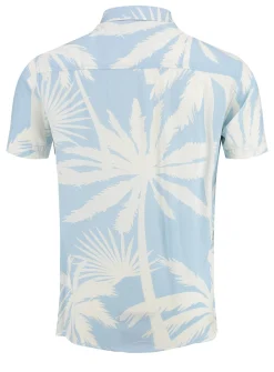 Herren Hemd MSH PALMS Regular Fit Kurzarm