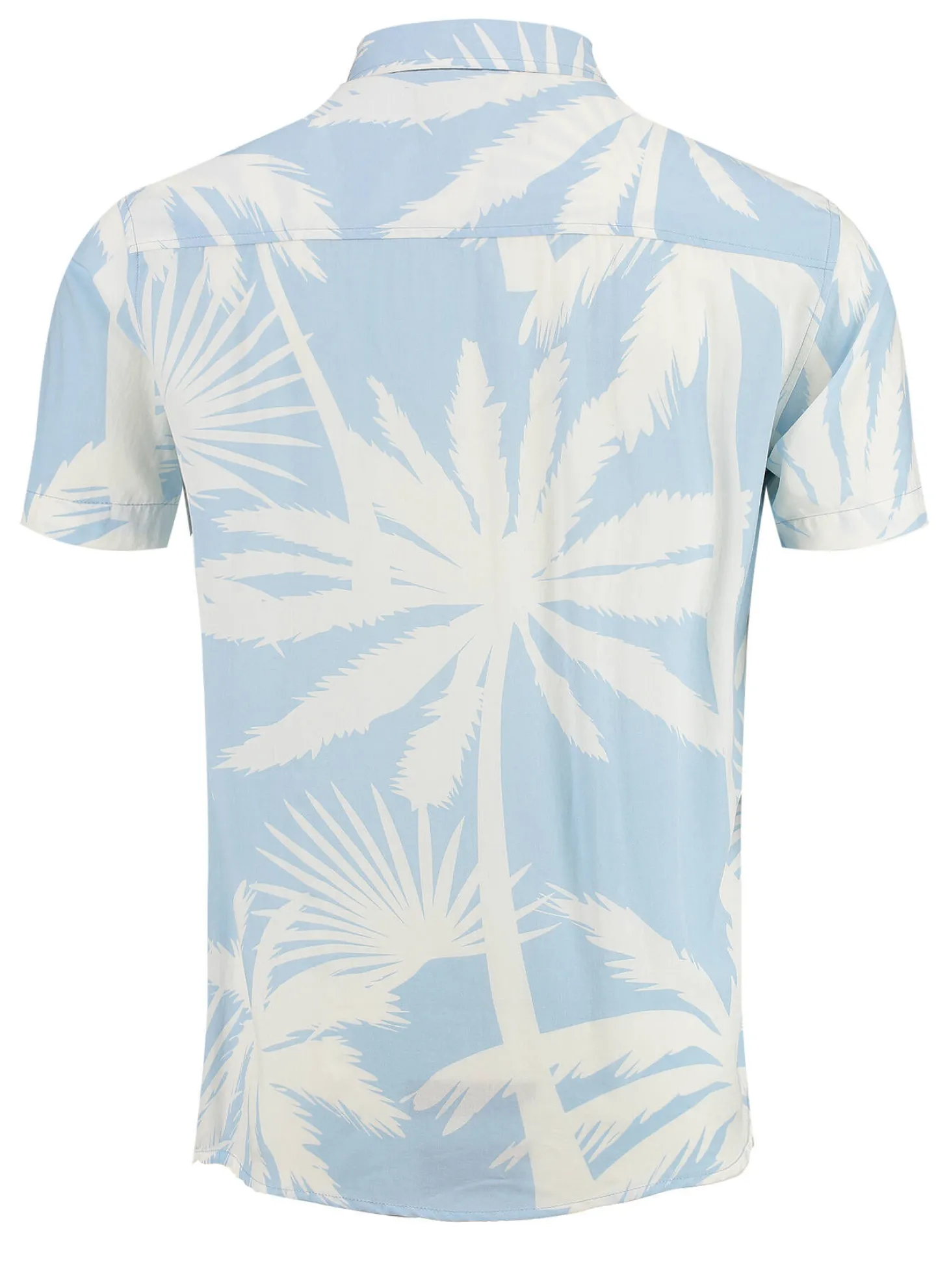 Herren Hemd MSH PALMS Regular Fit Kurzarm