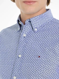 Herren Hemd OXFORD DOT PRINT