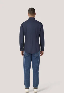 Herren Hemd P-HANK-S-KENT-C1-222 Slim Fit Langarm