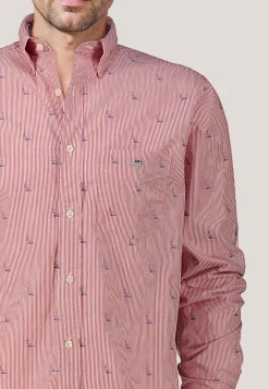 Herren Hemd SAILING FIL COUPE Regular Fit