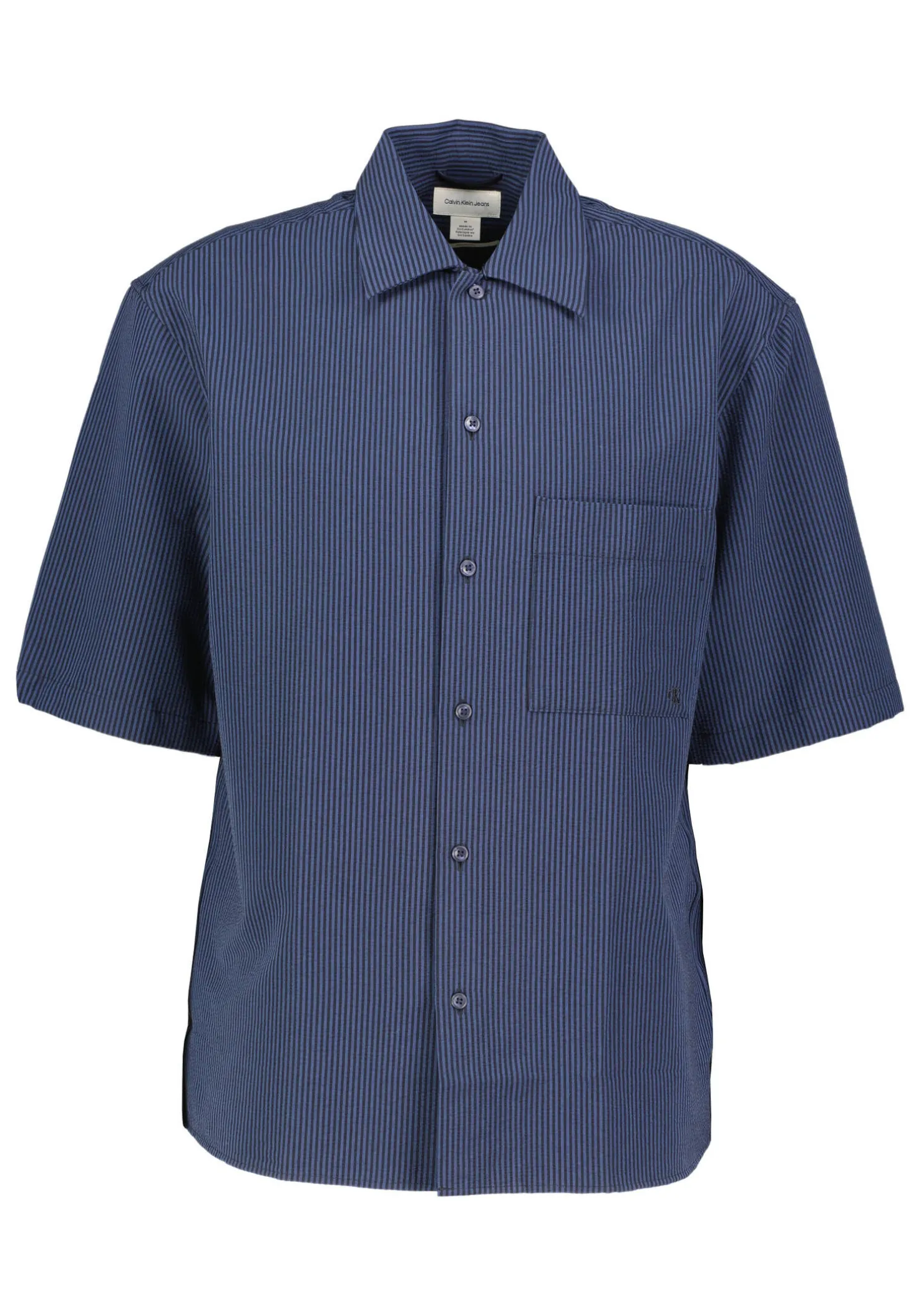 Herren Hemd SEERSUCKER STP RELAXED SHIRT Relaxed Fit