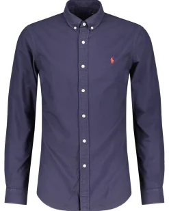 Herren Hemd Slim Fit Langarm