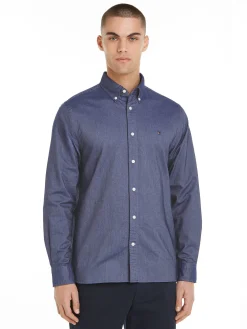 Herren Hemd SOLID HERITAGE OXFORD RF SHIRT Regular Fit Langarm