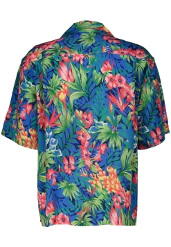 Herren Hemd TROPICAL PRINT SHIRT Relaxed Fit