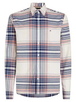 Herren Hemd XL OXFORD CHECK RF SHIRT Regular Fit Langarm