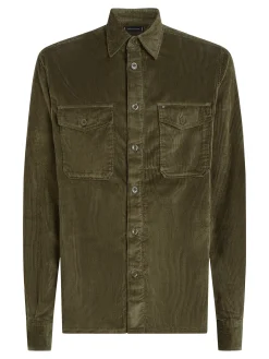 Herren Hemdjacke aus Cord CORDUROY OVERSHIRT Realxed Fit