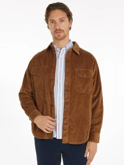 Herren Hemdjacke aus Cord CORDUROY OVERSHIRT Realxed Fit