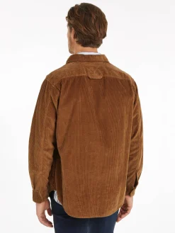 Herren Hemdjacke aus Cord CORDUROY OVERSHIRT Realxed Fit