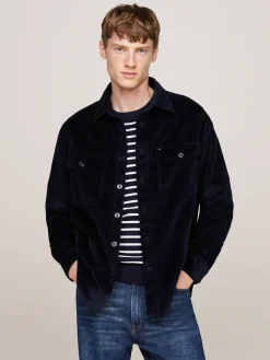 Herren Hemdjacke aus Cord CORDUROY OVERSHIRT Realxed Fit