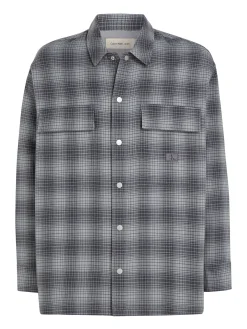 Herren Hemdjacke Oversized