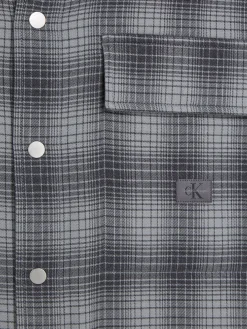 Herren Hemdjacke Oversized