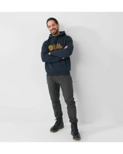 Herren Hoodie FJÄLLRÄVEN LOGO HOODIE M