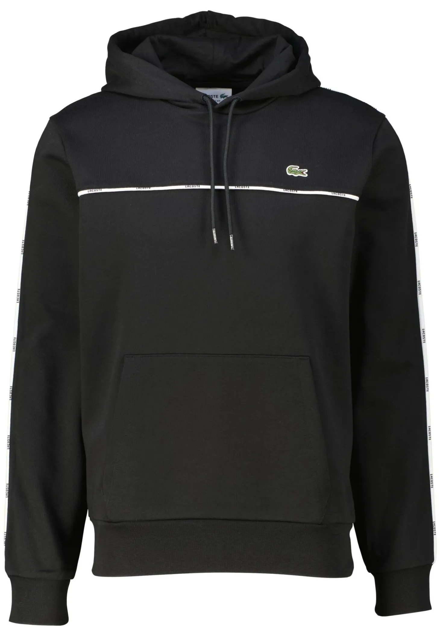 Herren Hoodie mit Logo-Streifen Classic Fit