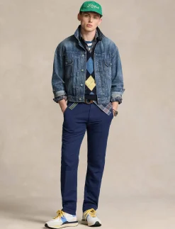 Herren Hose mit Leinen