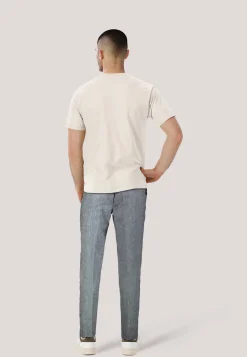 Herren Hose mit Leinen C-KANE-RDS Regular Fit