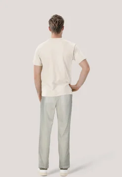 Herren Hose mit Leinen C-KANE-RDS Regular Fit