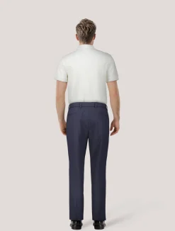 Herren Hose mit Wolle und Seide Slim Fit