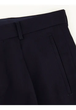 Herren Hose wasserabweisende Schurwolle L-PEET-PLEAT