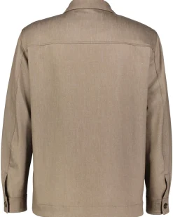 Herren Jacke aus Schurwolle L-CORVIN OVERSHIRT Relaxed Fit