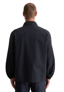 Herren Jacke aus strukturiertem Bio-Baumwoll-Mix