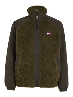 Herren Jacke SHERPA mit Struktur-Mix Relaxed Fit