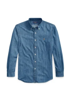 Herren Jeanshemd Custom Fit