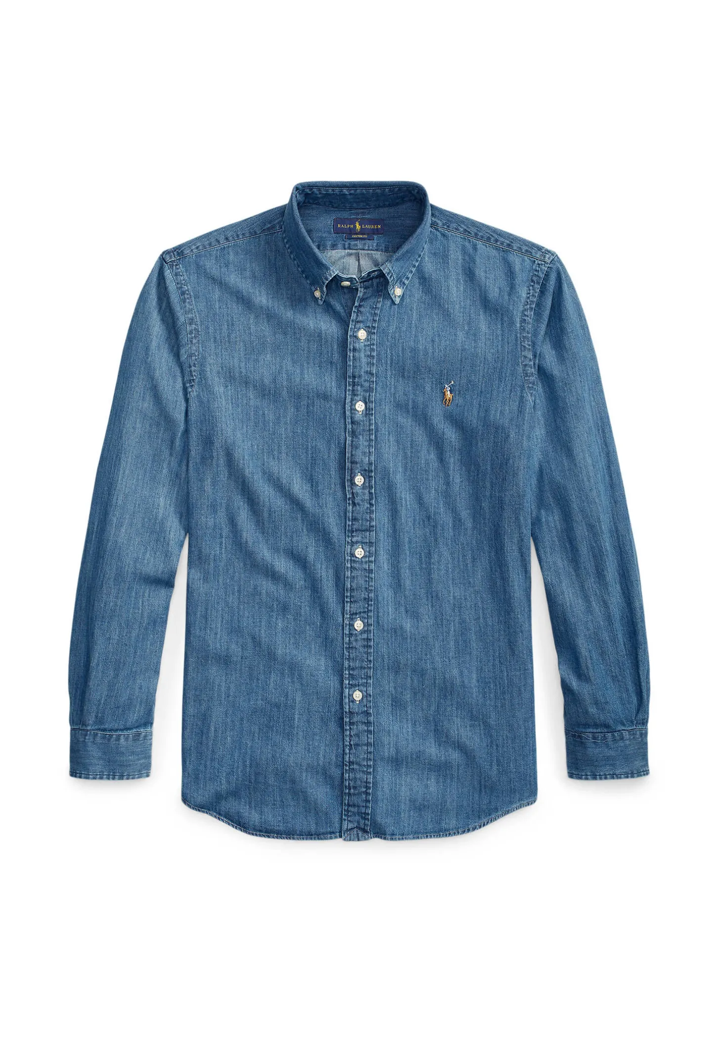 Herren Jeanshemd Custom Fit