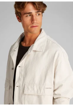 Herren Jeansjacke mit Lyocell und Leinen MINIMAL TRUCKER