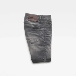 Herren Jeansshorts Slim Fit