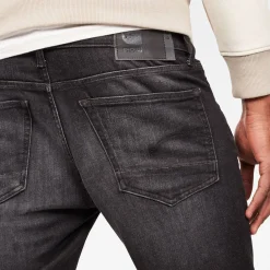 Herren Jeansshorts Slim Fit