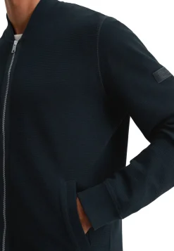 Herren Jerseyjacke mit Struktur Regular Fit
