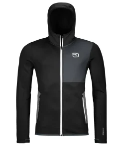 Herren Kapuzenjacke FLEECE HOODY mit Wolle Regular Fit