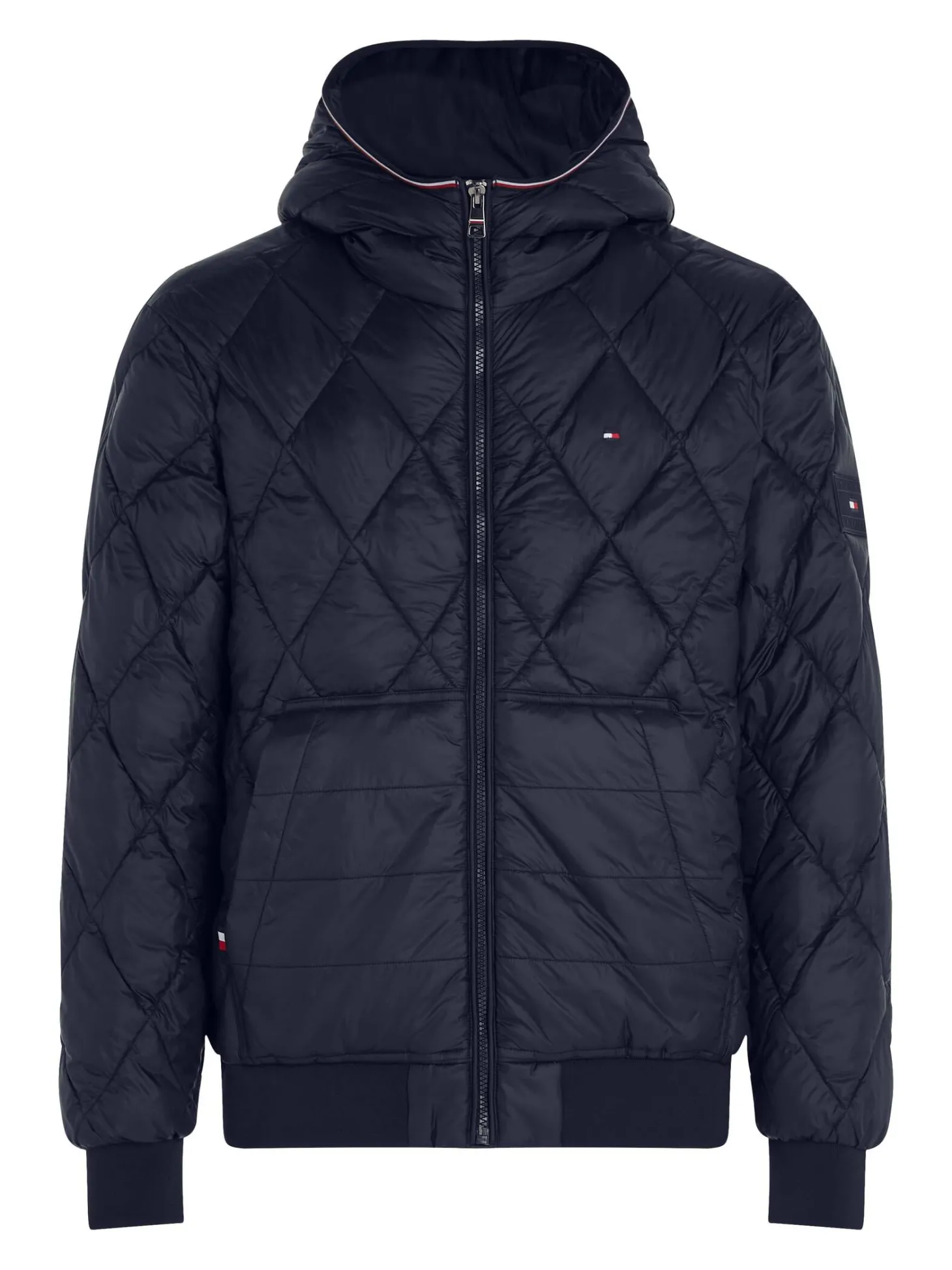 Herren Kapuzenjacke MIX QUILT RECYCLED HOODED JACKET