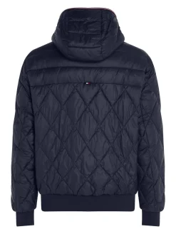 Herren Kapuzenjacke MIX QUILT RECYCLED HOODED JACKET