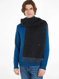 Herren Kaschmirschal TH CASHMERE PLAQUE SCARF