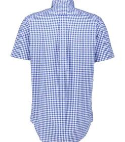 Herren Kurzarmhemd VICHY-KARO aus Popeline Regular Fit