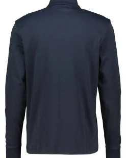 Herren Langarm-Poloshirt PE-INTERLOCK