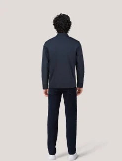 Herren Langarm-Poloshirt PE-INTERLOCK