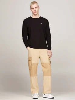 Herren Langarmshirt TJM REG WAFFLE L/S TEE